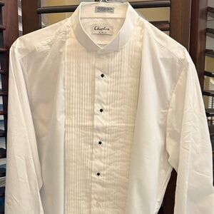 IMMACULATE TUXEDO SHIRT WITH POINTED COLLAR XL, 36-37